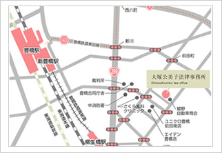 イラスト地図製作 観光案内マップ作成 名古屋 愛知 岐阜 三重 静岡